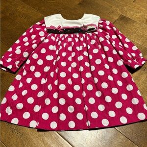Bonnie Jean dress long sleeve winter size 3t